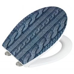 WENKO Siège WC Cozy - Résine - Multicolore -Accessoires de salle de bain Soldes 1000181689 190716 12371800832 DETAILS P000000001000181689