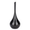 WENKO Brosse WC Flakon - Céramique - Noir