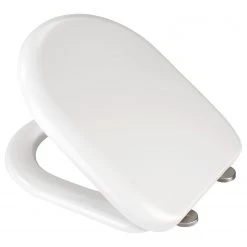 WENKO Siège WC Santana - Résine - Blanc -Accessoires de salle de bain Soldes 1000181702 190716 12371900867 DETAILS P000000001000181702