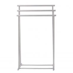WENKO Porte-serviettes sur pied Lioni - Acier inoxydable - Acier inoxydable satiné 5 WENKO Porte-serviettes sur pied Lioni - Acier inoxydable - Acier inoxydable satiné -Accessoires de salle de bain Soldes 1000181703 190716 12372000873 DETAILS P000000001000181703