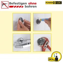 WENKO Porte serviette Power-Loc Era - Acier / Verre - Chrome / Gris 11 WENKO Porte serviette Power-Loc Era - Acier / Verre - Chrome / Gris -Accessoires de salle de bain Soldes 1000181711 190716 12372200901 SKETCH DETAILS P000000001000181711 sketch