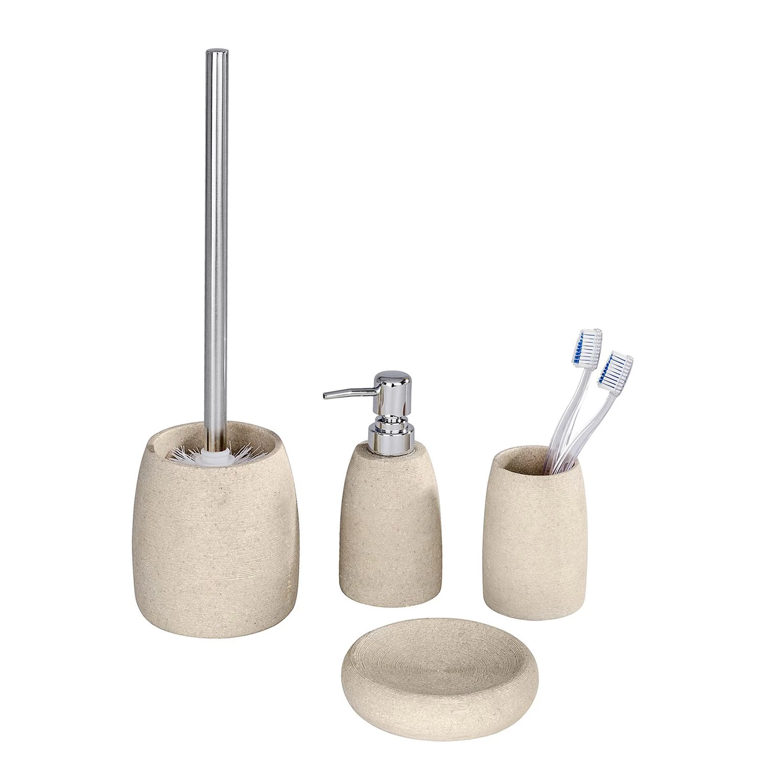 WENKO Distributeur de savon Goa - Polyrésine 2 WENKO Distributeur de savon Goa - Polyrésine – Image 2