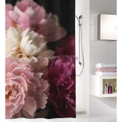 Kleine Wolke Rideau de douche Rosemarie - Polyester - Multicolore -Accessoires de salle de bain Soldes 1000205375 200428 16461200025 MOOD DETAILS P000000001000205375 mood