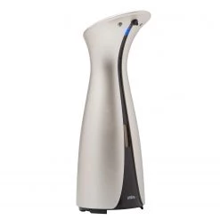 Umbra Distributeur de savon automatique Otto - Fer / Polypropylène / ABS - Nickel mat