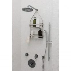 Umbra Porte savon de douche Flex - Thermoplastique / Silicone - Gris -Accessoires de salle de bain Soldes 1000220532 200817 10403500315 MOOD DETAILS P000000001000220532 mood