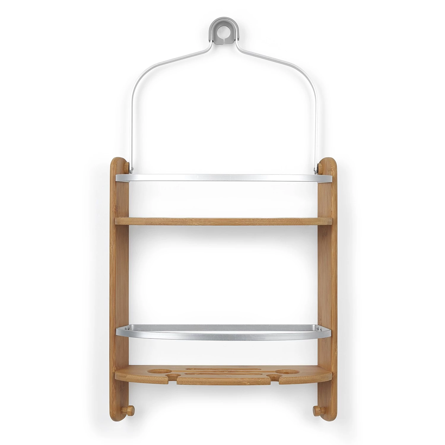 Umbra Porte savon de douche Barrel - Aluminium / Bambou- Beige 7 Umbra Porte savon de douche Barrel - Aluminium / Bambou- Beige – Image 7