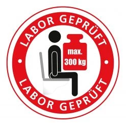 WENKO Sièges WC Rieti (lot de 2) - Thermoset / Acier inoxydable - Blanc - Fermeture amortie -Accessoires de salle de bain Soldes 1000237879 210104 100248000646 ICON DETAILS P000000001000237879 icon seal