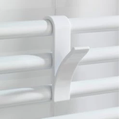WENKO Porte-serviettes Vabre (lot de 8) - Matière plastique - Blanc -Accessoires de salle de bain Soldes 1000237896 210104 10025100147 DETAILS P000000001000237896