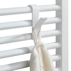 WENKO Porte-serviettes Vabre (lot de 8) - Matière plastique - Blanc -Accessoires de salle de bain Soldes 1000237896 210104 10025100148 DETAILS P000000001000237896