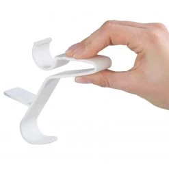 WENKO Porte-serviettes Flexi (lot de 6) - Matière plastique - Blanc -Accessoires de salle de bain Soldes 1000237910 210104 10025300181 DETAILS P000000001000237910