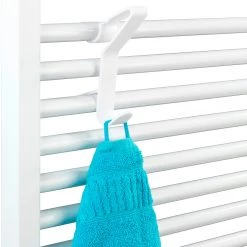 WENKO Porte-serviettes Flexi (lot de 6) - Matière plastique - Blanc -Accessoires de salle de bain Soldes 1000237910 210104 10025400183 DETAILS P000000001000237910