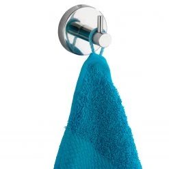 WENKO Patères Uno Bosio (lot de 2) - Acier inoxydable - Argenté - Lot de 2 -Accessoires de salle de bain Soldes 1000237952 210104 10030200288 DETAILS P000000001000237952