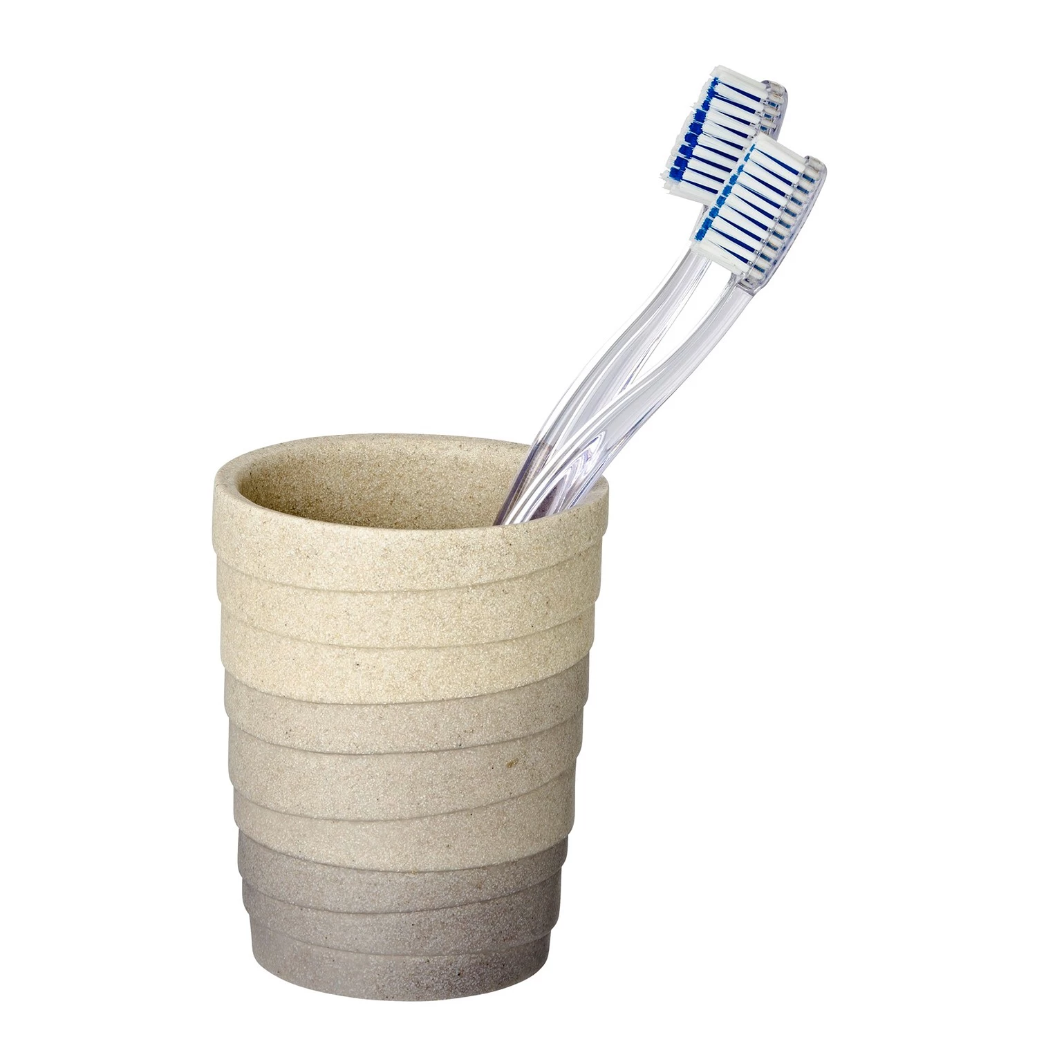 WENKO Set salle de bain Cuzco (3 élém.) - Polyrésine - Gris 5 WENKO Set salle de bain Cuzco (3 élém.) - Polyrésine - Gris – Image 5