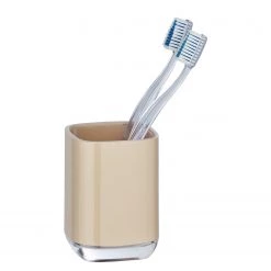 WENKO Set salle de bain Masone (3 élém.) - Polystyrène - Sable -Accessoires de salle de bain Soldes 1000238001 210104 10031200441 DETAILS P000000001000238001