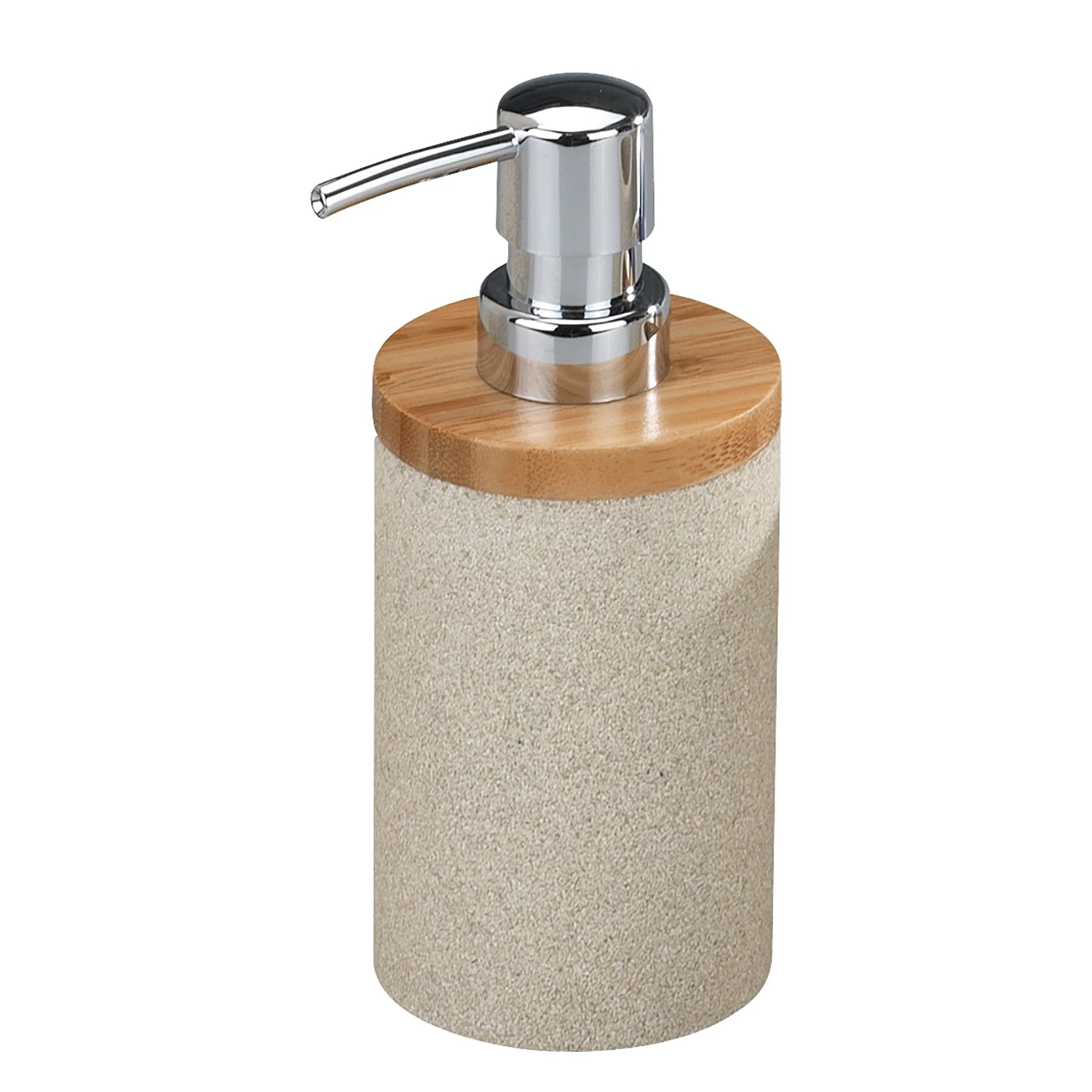 WENKO Set salle de bain Vico (3 élém.) - Polyrésine / Bambou - Beige 2 WENKO Set salle de bain Vico (3 élém.) - Polyrésine / Bambou - Beige – Image 2