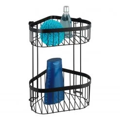 WENKO Ensemble salle bain Classic Plus (2 él.) - Acier / Matière plastique - Noir -Accessoires de salle de bain Soldes 1000238006 210104 10031500474 DETAILS P000000001000238006