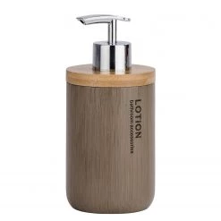 WENKO Set salle de bain Palo (3 élém.) - Polyrésine / Bambou - Beige -Accessoires de salle de bain Soldes 1000238013 210104 10031900513 DETAILS P000000001000238013