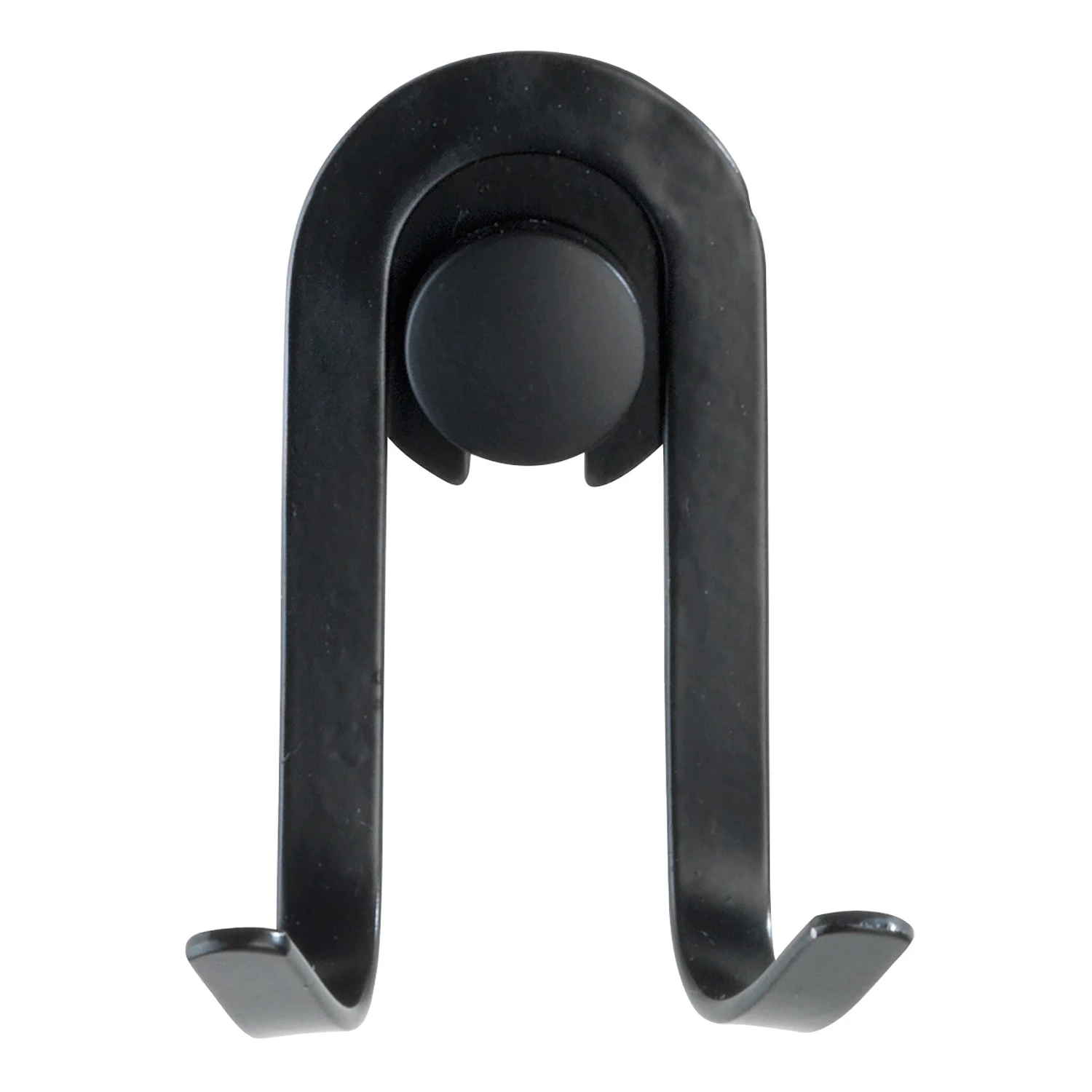 WENKO Patères Classic Plus (lot de 2) - Acier / Matière plastique - Noir 1 WENKO Patères Classic Plus (lot de 2) - Acier / Matière plastique - Noir