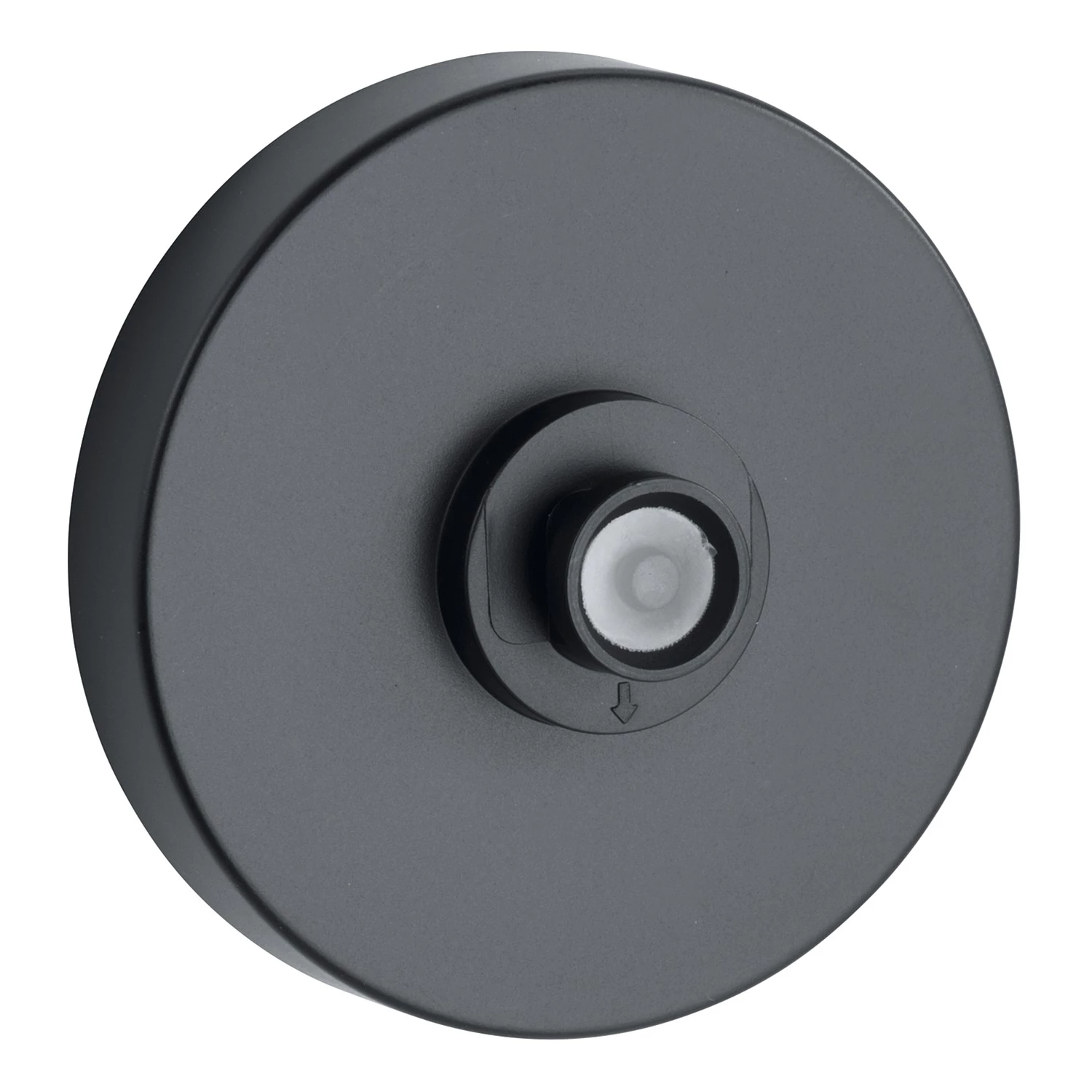 WENKO Patères Classic Plus (lot de 2) - Acier / Matière plastique - Noir 2 WENKO Patères Classic Plus (lot de 2) - Acier / Matière plastique - Noir – Image 2