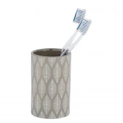 WENKO Set salle de bain Tupian (3 élém.) - Céramique - Gris clair 11 WENKO Set salle de bain Tupian (3 élém.) - Céramique - Gris clair -Accessoires de salle de bain Soldes 1000238017 210104 10032000537 DETAILS P000000001000238017