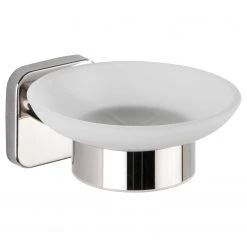 WENKO Porte-savon Mezzano - Acier inoxydable / Argenté -Accessoires de salle de bain Soldes 1000243000 210129 09320200174 DETAILS P000000001000243000