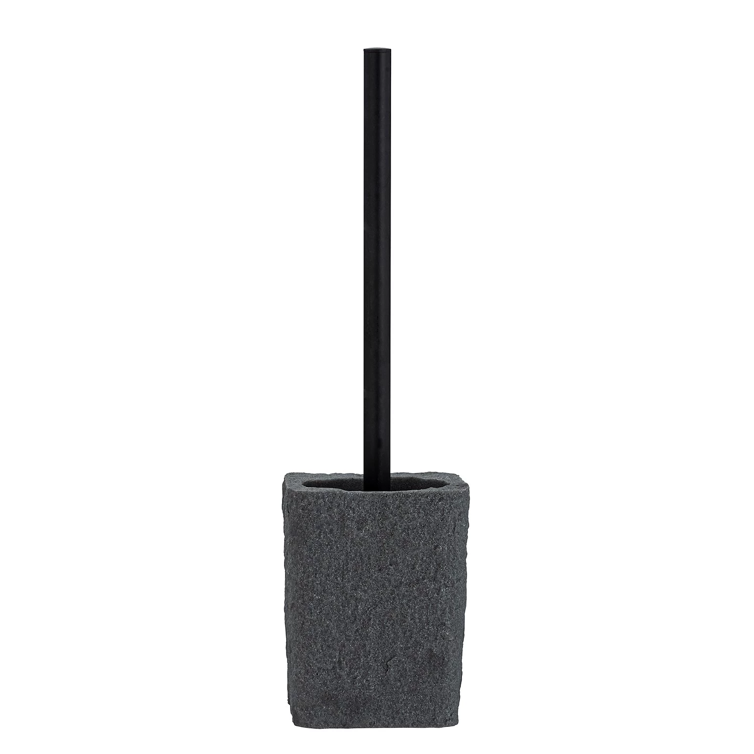 WENKO Brosse WC Villata - Polyrésine - Anthracite 2 WENKO Brosse WC Villata - Polyrésine - Anthracite – Image 2