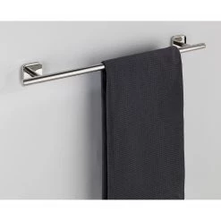 WENKO Porte-serviette Uno Mezzano - Acier inoxydable - Argenté -Accessoires de salle de bain Soldes 1000243020 210129 09321300223 DETAILS P000000001000243020