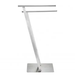 WENKO Porte-serviettes Lirio - Acier inoxydable - Argenté