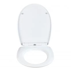 WENKO Siège WC Sereno - Duroplast / Acier inoxydable - Multicolore -Accessoires de salle de bain Soldes 1000243054 210129 09323100327 DETAILS P000000001000243054
