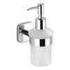 WENKO Distributeur de savon Mezzano - Acier inoxydable - Argenté