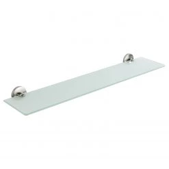 WENKO Tablette murale Cuba - Zinc moulé sous pression - Argenté