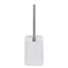 WENKO Brosse WC Osimo - Polyester PVC - Blanc