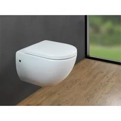 WENKO Siège de WC Exclusive Nr. 1 - Duroplast / Acier inoxydable - Blanc / Argent -Accessoires de salle de bain Soldes 1000243105 210909 10150000029 MOOD DETAILS P000000001000243105 mood
