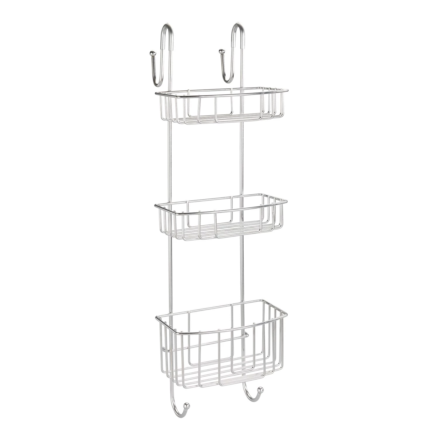 WENKO Porte savon de douche Olesi - Acier inoxydable - Argenté 3 WENKO Porte savon de douche Olesi - Acier inoxydable - Argenté – Image 3