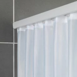 WENKO Barre de douche télescopique Era I - Aluminium / Polyéthylène - Blanc -Accessoires de salle de bain Soldes 1000243117 210129 09325500498 DETAILS P000000001000243117