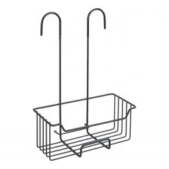 WENKO Mitigeur/ porte-savon de douche Milo - Acier / Matière plastique - Noir -Accessoires de salle de bain Soldes 1000243121 210129 09325700509 DETAILS P000000001000243121