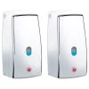 WENKO Distributeurs de savon Treviso (lot de2) - Argenté