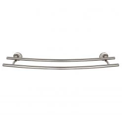 WENKO Porte-serviettes Duo Cuba - Zinc moulé sous pression - Argenté