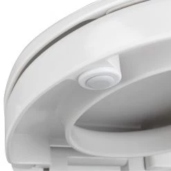 WENKO Siège WC Secura - Aluminium / Duroplasz - Blanc -Accessoires de salle de bain Soldes 1000243169 210129 09331900640 DETAILS P000000001000243169