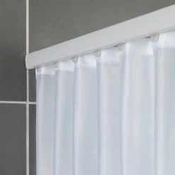 WENKO Barre de douche télescopique Era II - Aluminium / Polyéthylène - Blanc -Accessoires de salle de bain Soldes 1000243183 210129 09332700678 DETAILS P000000001000243183