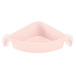 Koziol Étagère de douche d’angle Boks - Matière plastique - Rose