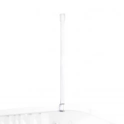 Kleine Wolke Fixation plafond barre de douche - Aluminium - Blanc