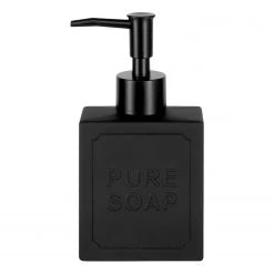 Kleine Wolke Distributeur de savon Soap - Verre - Noir