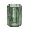 Kleine Wolke Porte brosse à dents Antoinette - Verre - Vert olive