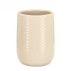 Kleine Wolke Porte brosse à dents Dotty - Grès - Beige