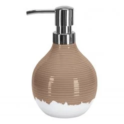 Kleine Wolke Distributeur de savon Bolsa - Grès - Cappuccino