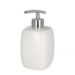 WENKO Set salle de bain Faro (3 éléments) - Céramique - Blanc -Accessoires de salle de bain Soldes 1000257670 210422 07385000039 DETAILS P000000001000257670