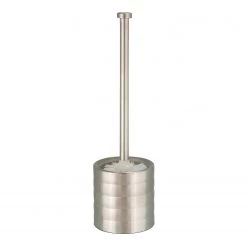 WENKO Brosse WC Fossano - Acier inoxydable - Mat