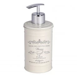 WENKO Set salle de bain Home (3 éléments) - Métal - Crème -Accessoires de salle de bain Soldes 1000257719 210422 07393600219 DETAILS P000000001000257719