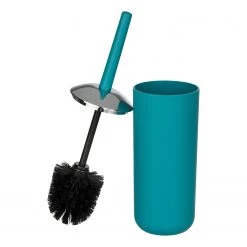 WENKO Brosse WC Brasil - Bleu pétrole -Accessoires de salle de bain Soldes 1000257722 210422 07394100237 DETAILS P000000001000257722